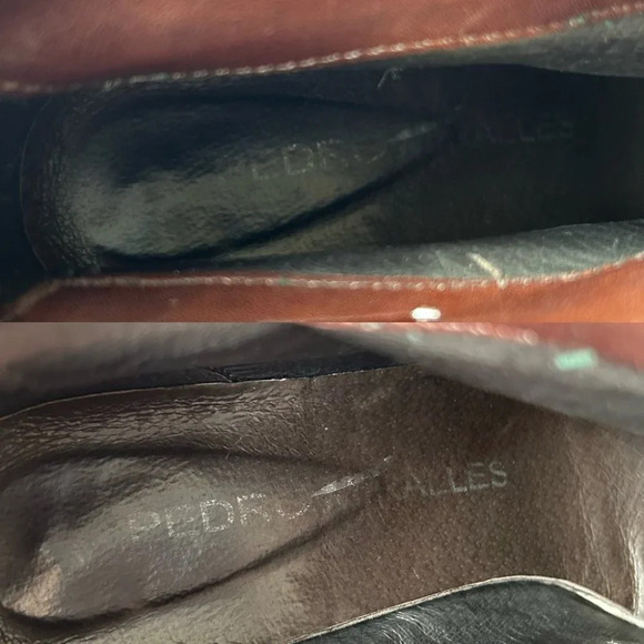 PEDRO MIRALLES Smooth Leather Medieval Style Ankle Boots - Picture 12 of 13